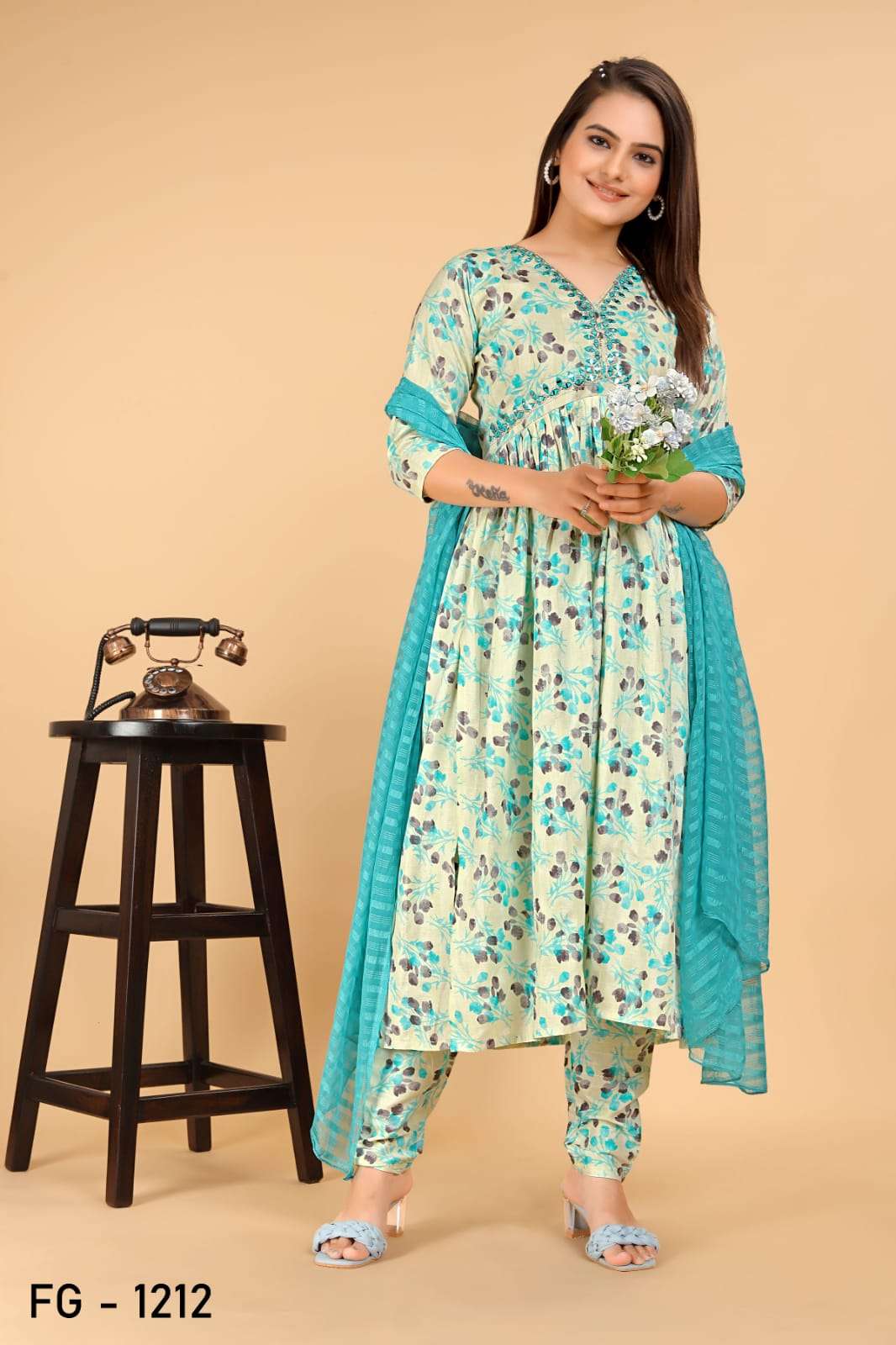 krisha Vol. - 17 Alia cut wholesaler Kurti Wholesale catalog