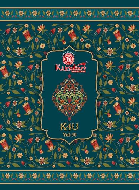 Kundan K4U Vol-30 – Dress Material -Wholesale Catalog