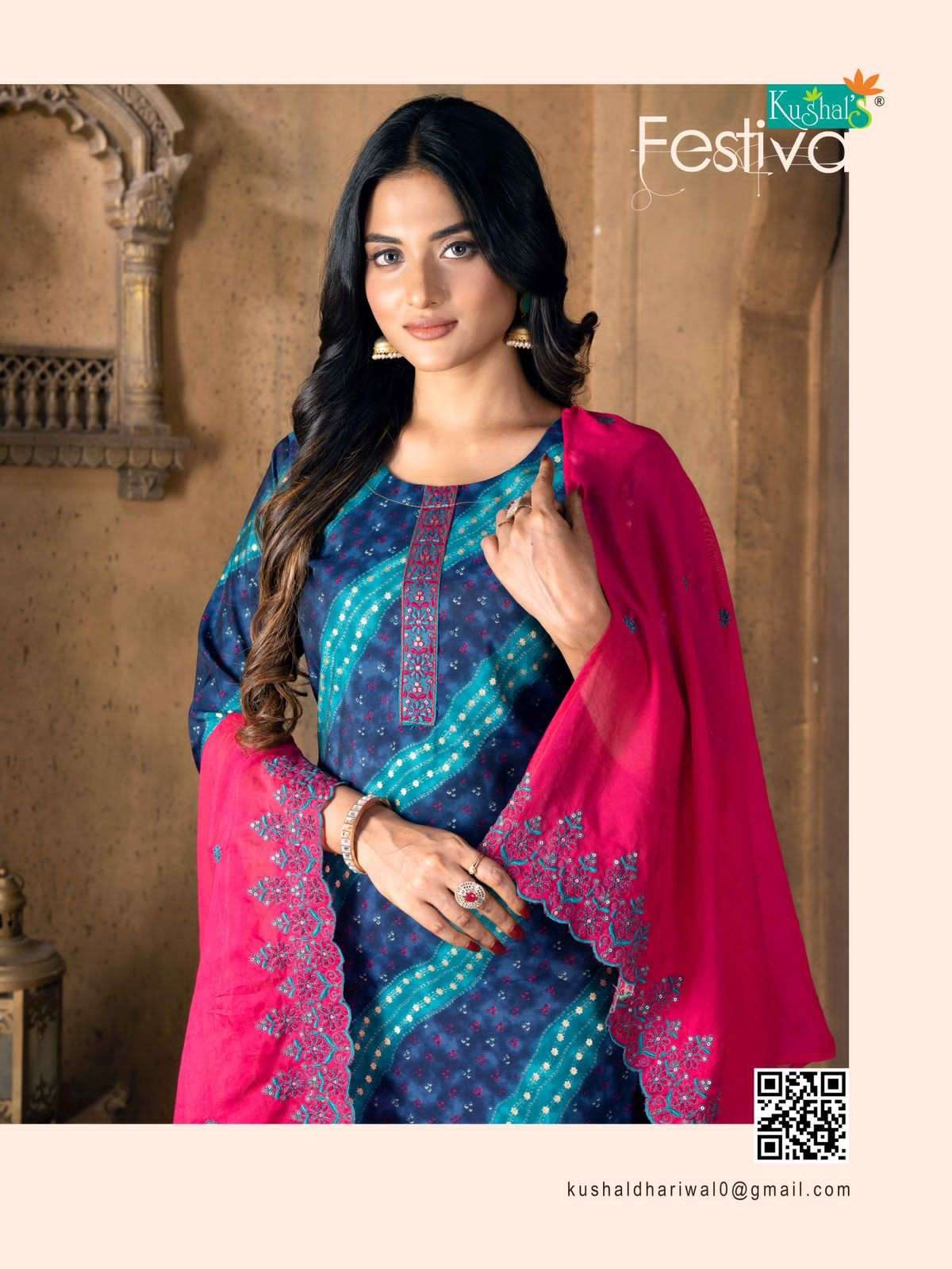 KUSHAL FESTIVA Kurti Wholesale catalog