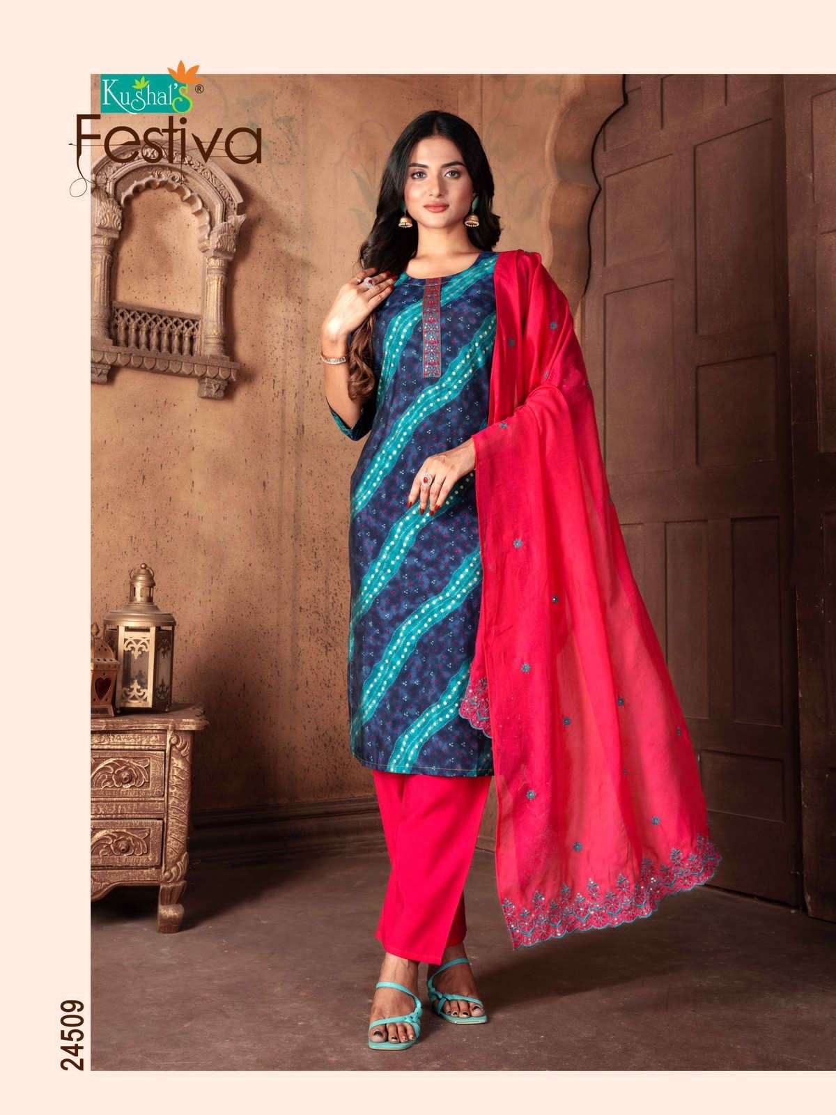 KUSHAL FESTIVA Kurti Wholesale catalog