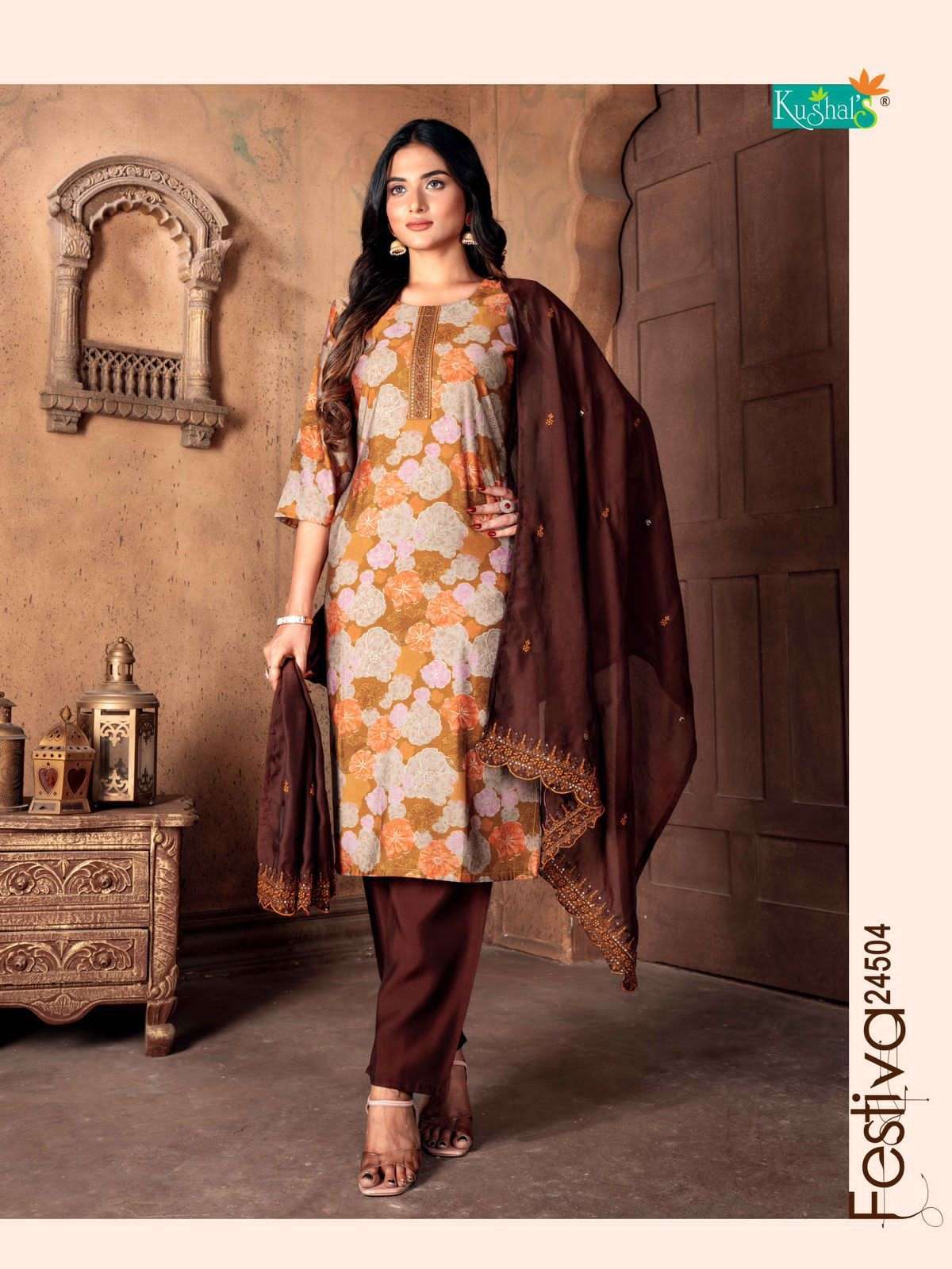 KUSHAL FESTIVA Kurti Wholesale catalog