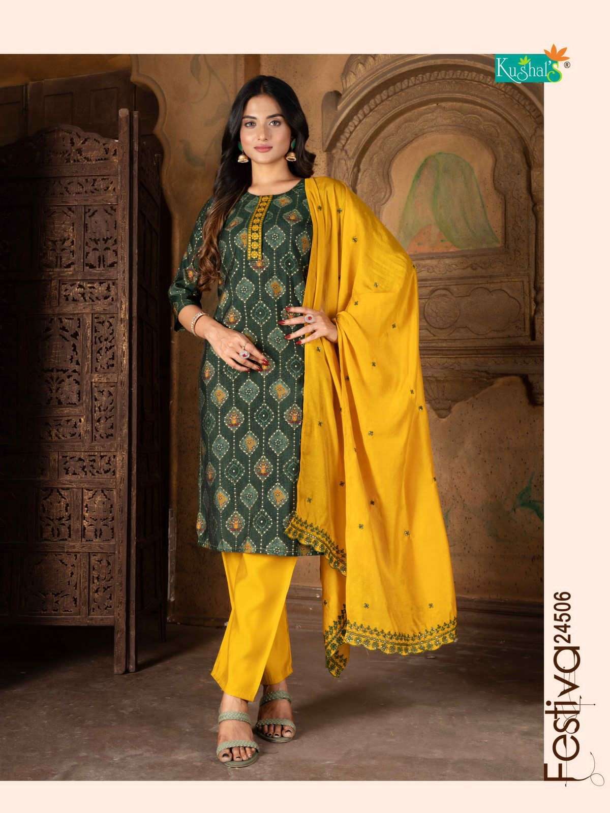 KUSHAL FESTIVA Kurti Wholesale catalog