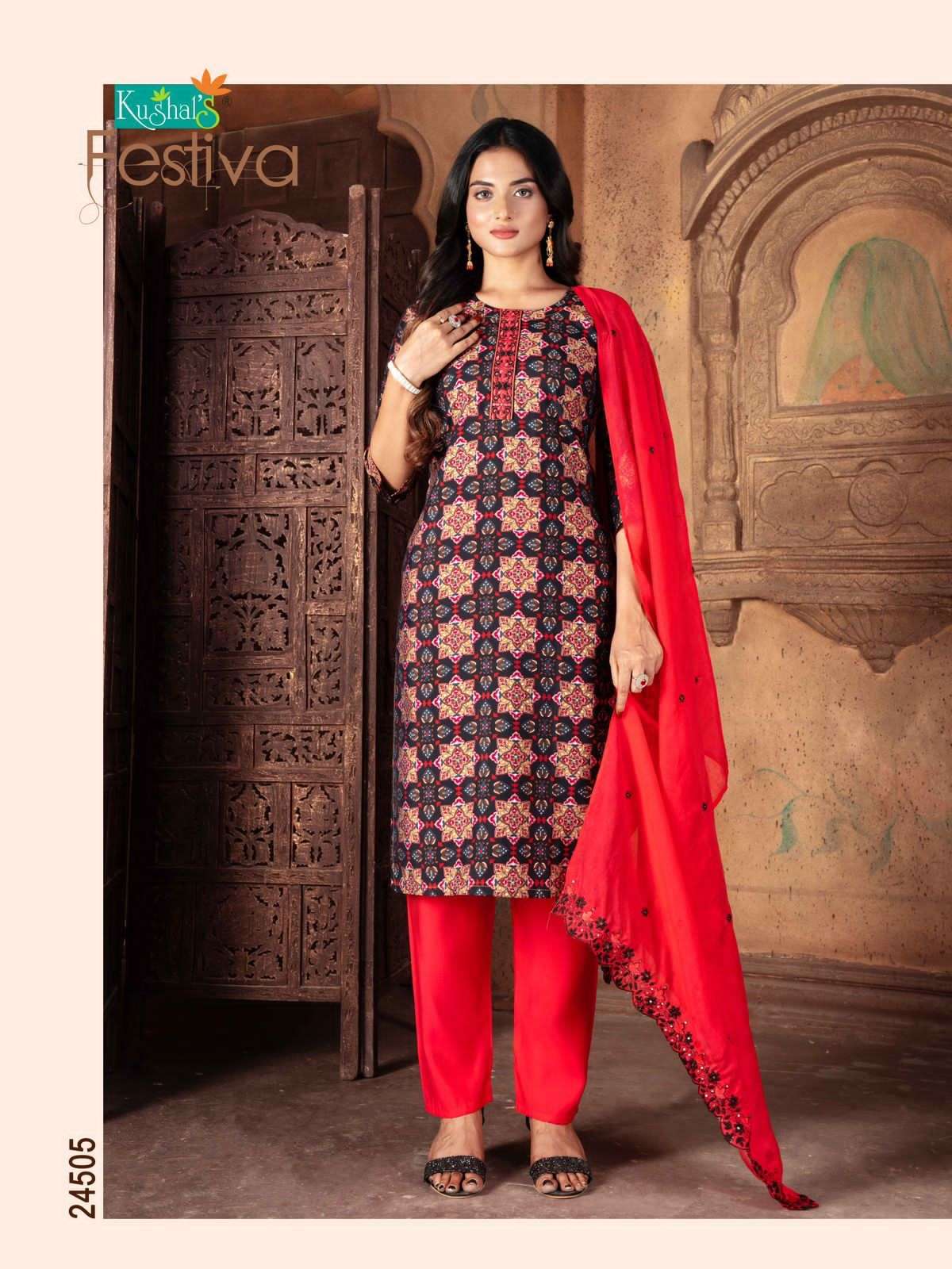 KUSHAL FESTIVA Kurti Wholesale catalog