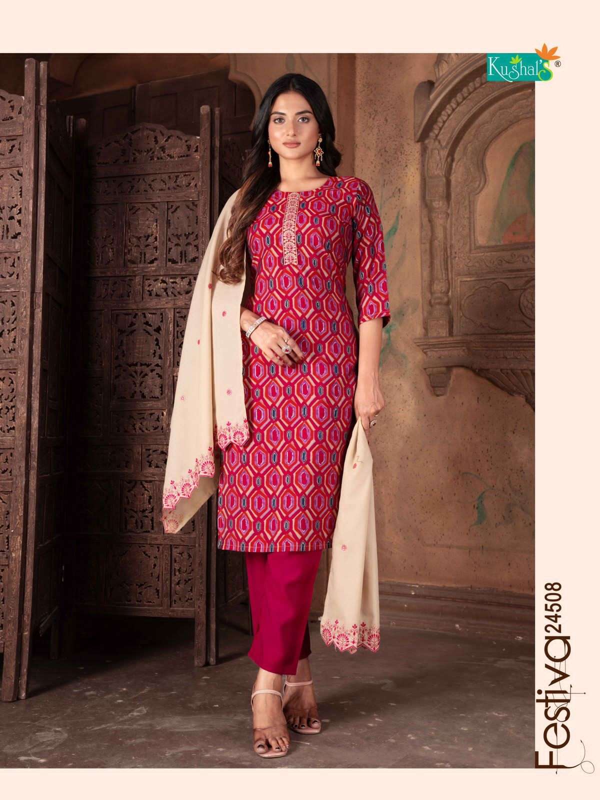 KUSHAL FESTIVA Kurti Wholesale catalog