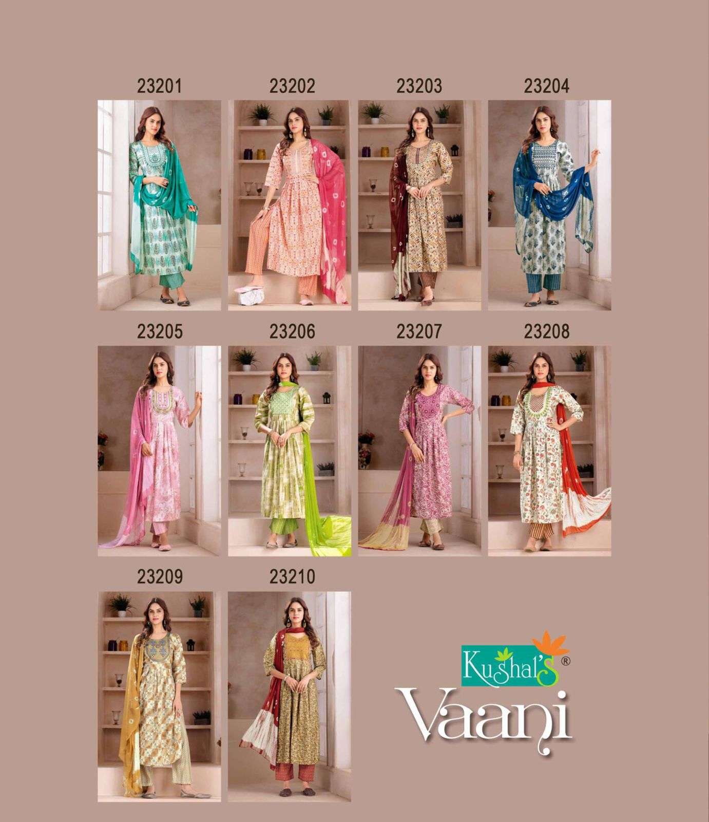KUSHAL Vaani VOL.2 Kurti Wholesale catalog