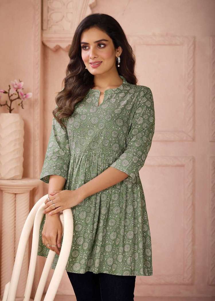 Laado Zara Vol-1 – Fancy Tunic Tops - Wholesale Catalog