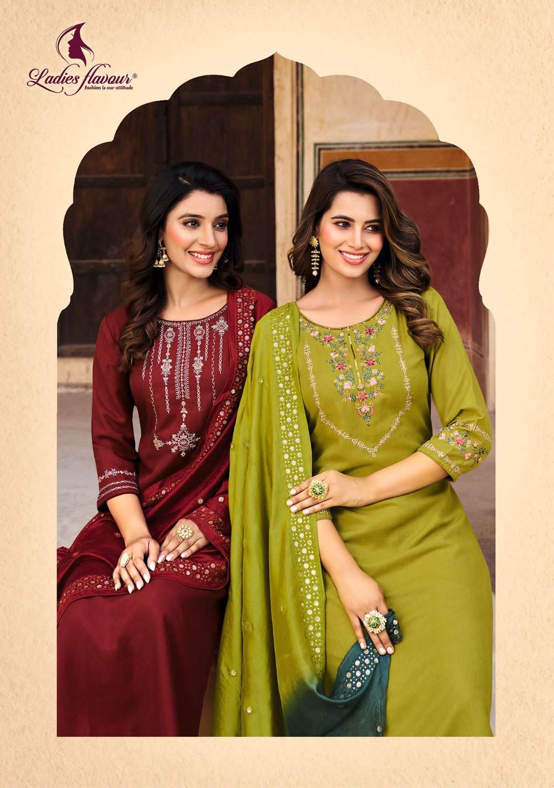 Ladies Flavour Aadhya Kurti Wholesale catalog