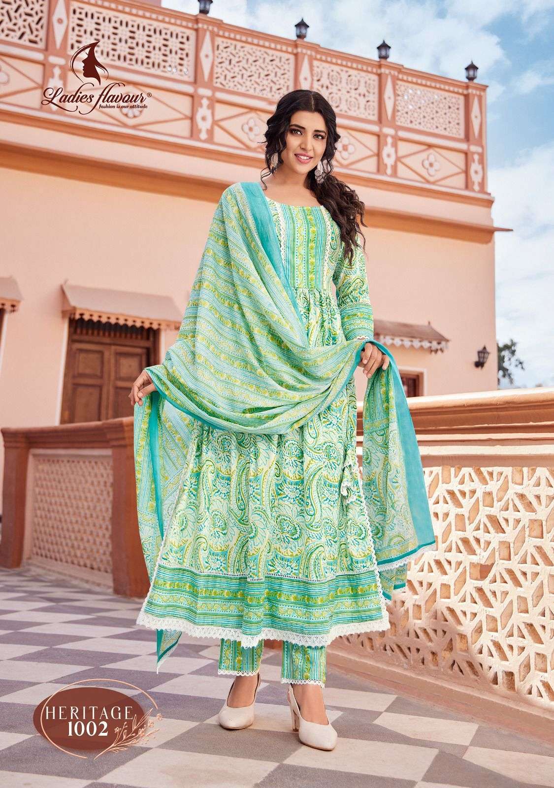 Ladies Flavour Heritage Kurti Wholesale catalog