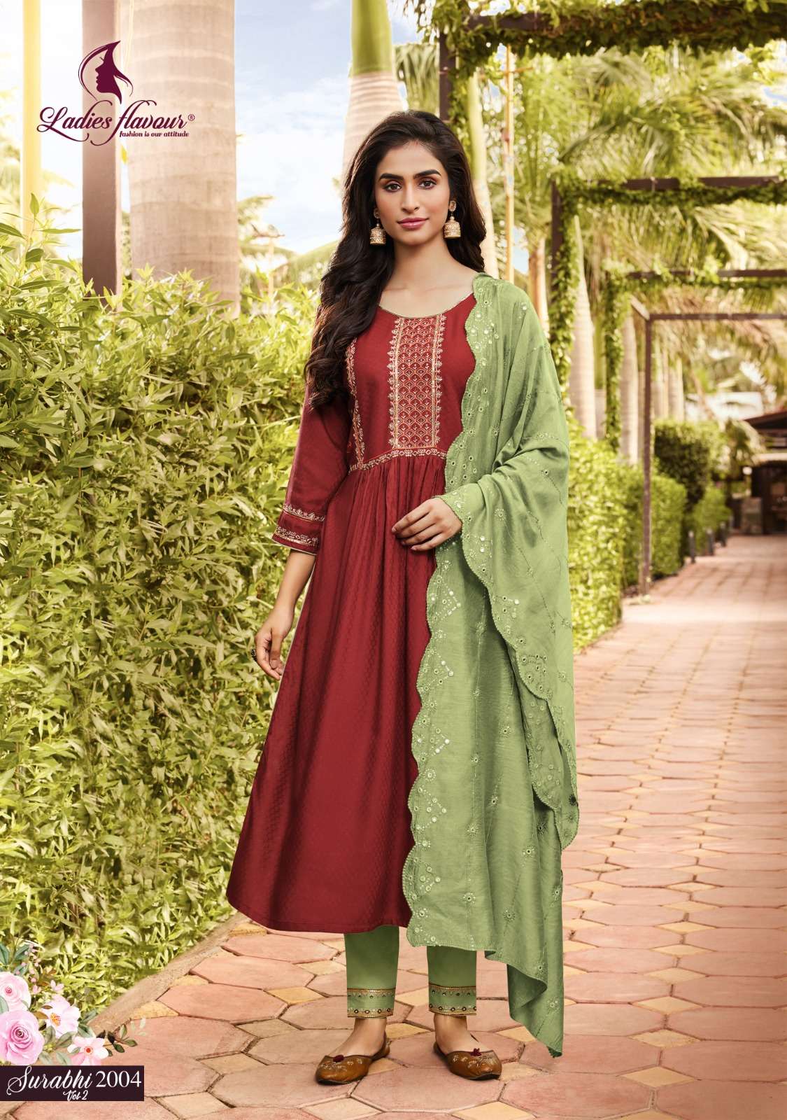 Ladies Flavour Surabhi Vol 2 Kurti Wholesale catalog