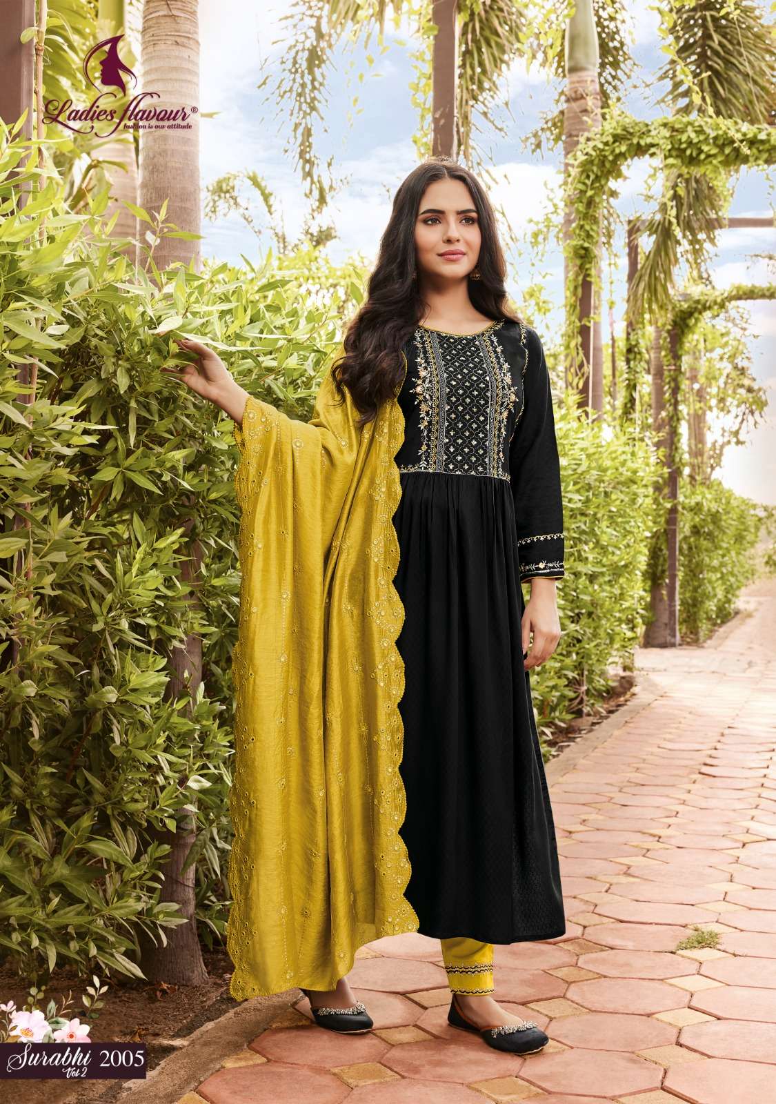 Ladies Flavour Surabhi Vol 2 Kurti Wholesale catalog