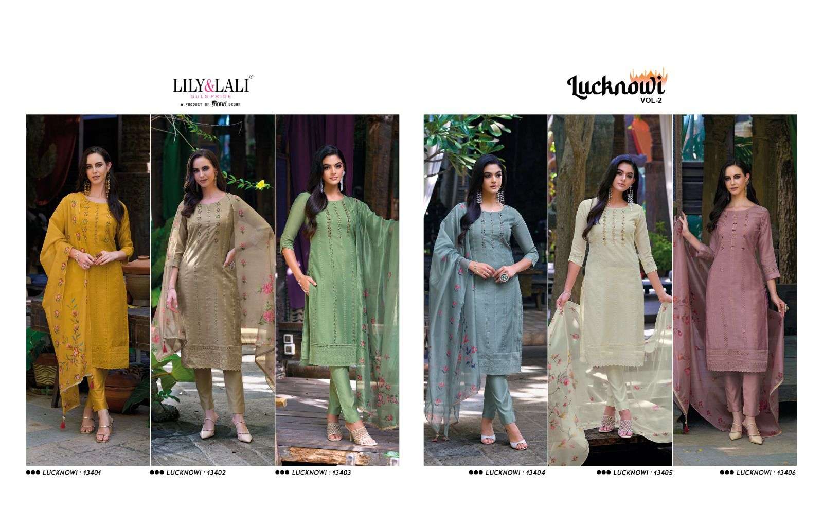 Lily And Lali Lacknowi 2 Premium Ready Made Wholesale catalog