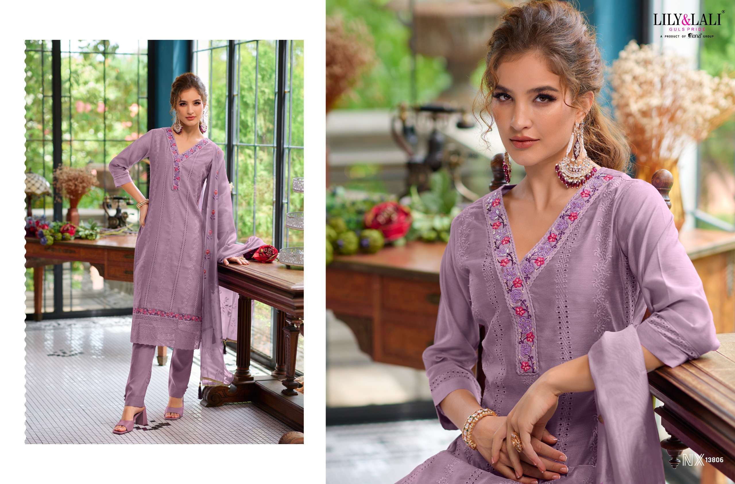 LILY & LALI LUCKNOWI NX Kurti Wholesale catalog