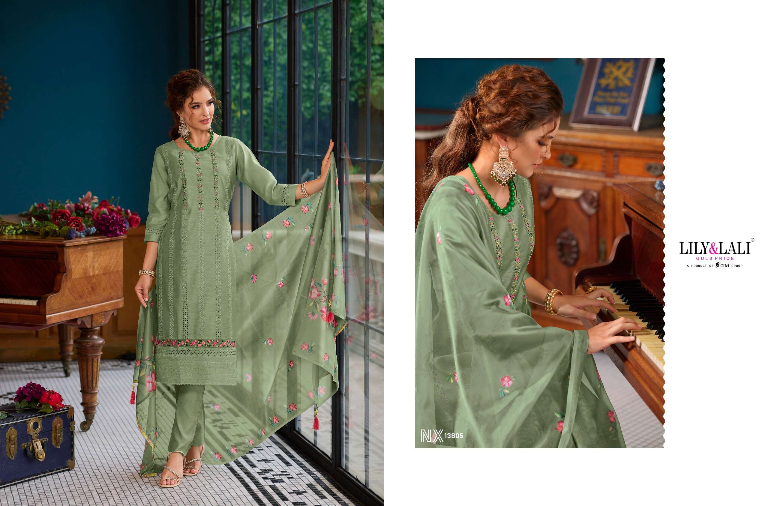 LILY & LALI LUCKNOWI NX Kurti Wholesale catalog