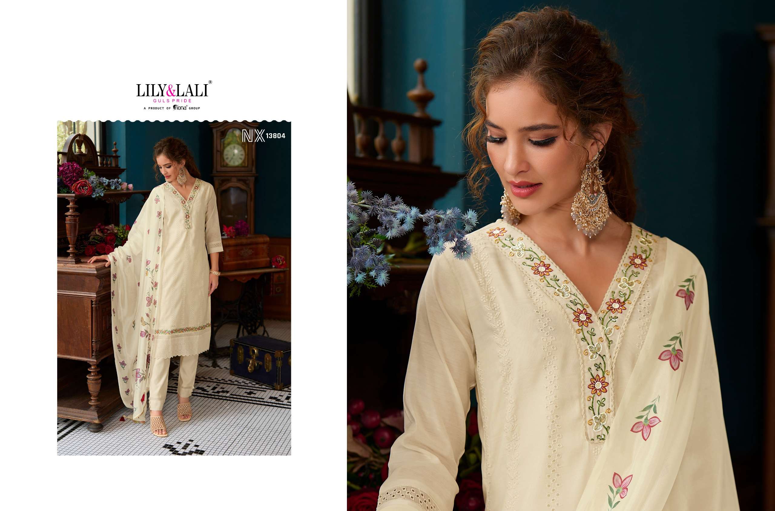 LILY & LALI LUCKNOWI NX Kurti Wholesale catalog