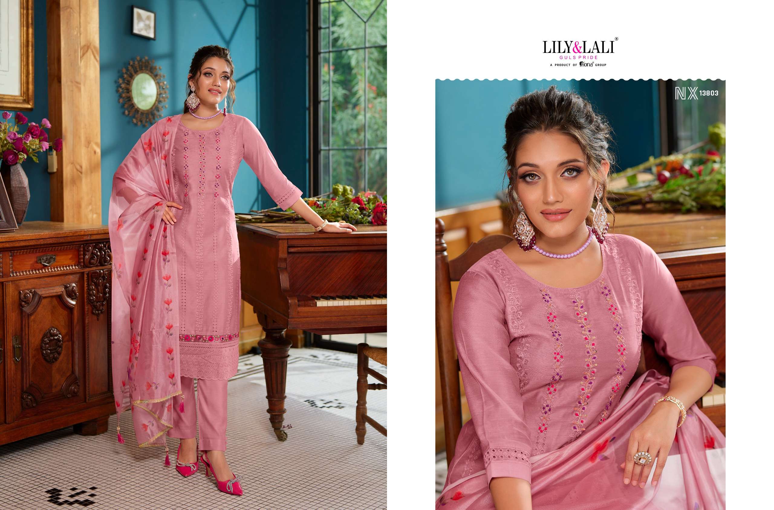 LILY & LALI LUCKNOWI NX Kurti Wholesale catalog