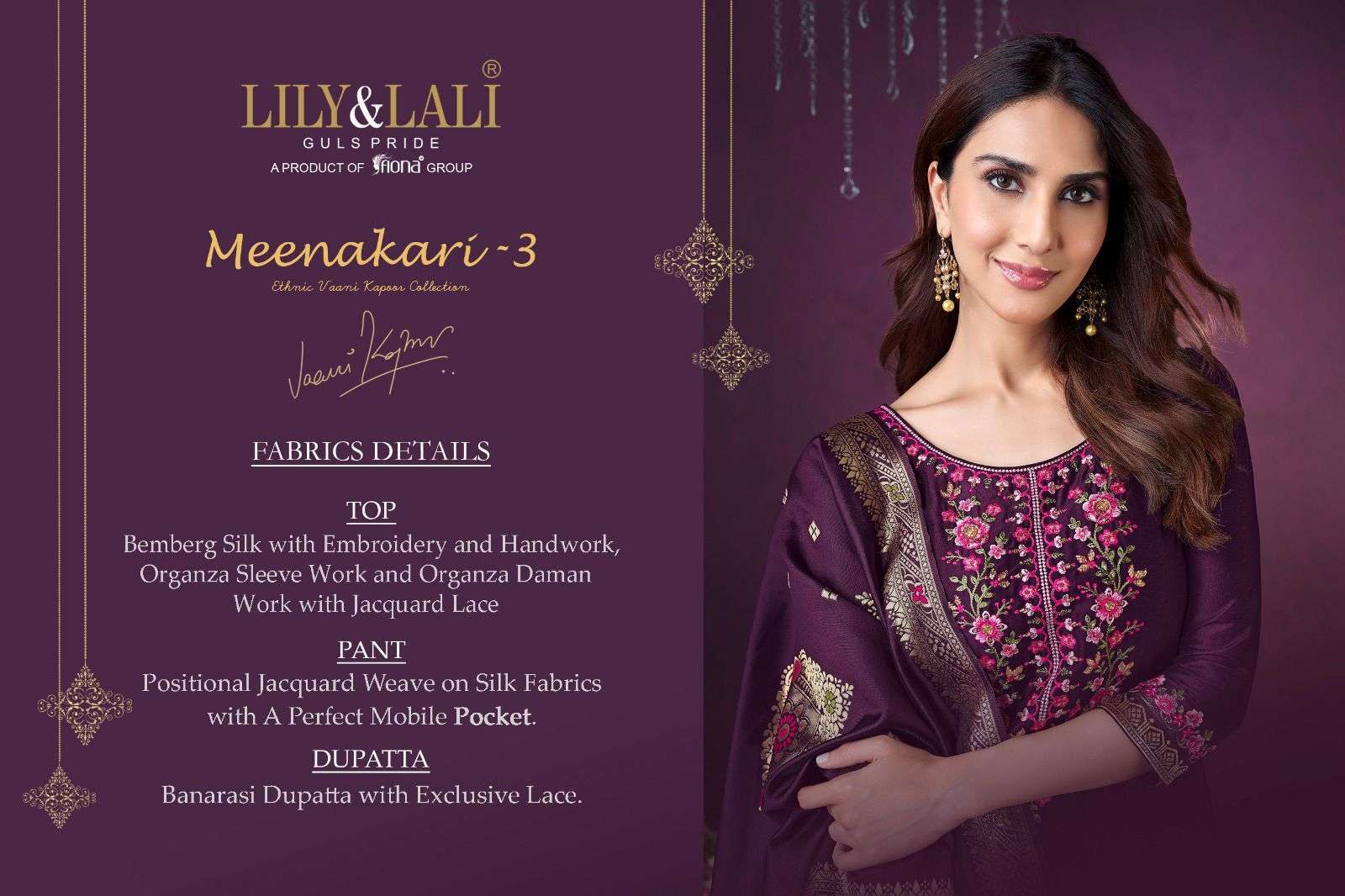 LILY & LALI MEENAKARI-3 Kurti Wholesale catalog