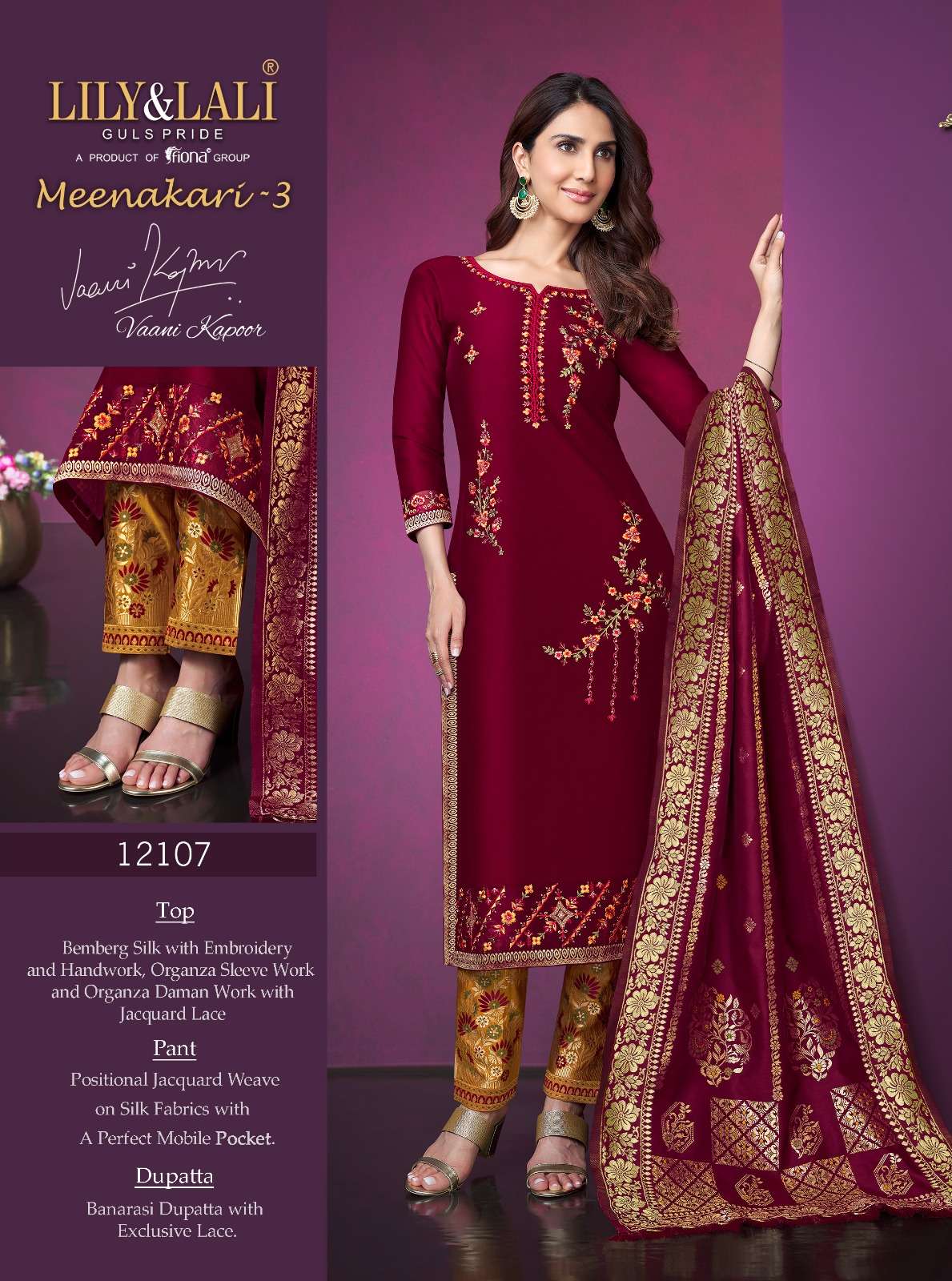LILY & LALI MEENAKARI-3 Kurti Wholesale catalog
