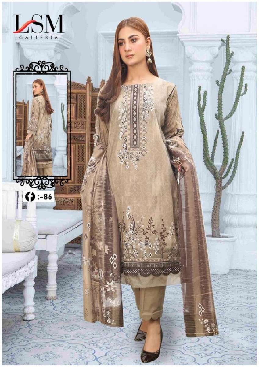 Lsm Firdous Queen Vol-8 – Exclusive Heavy Lawn - Wholesale Catalog
