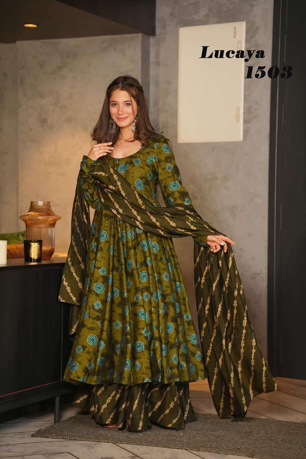 Lucaya Vol 15 Beautiful Printed Kurti Palazo With Dupatta Wholesale catalog
