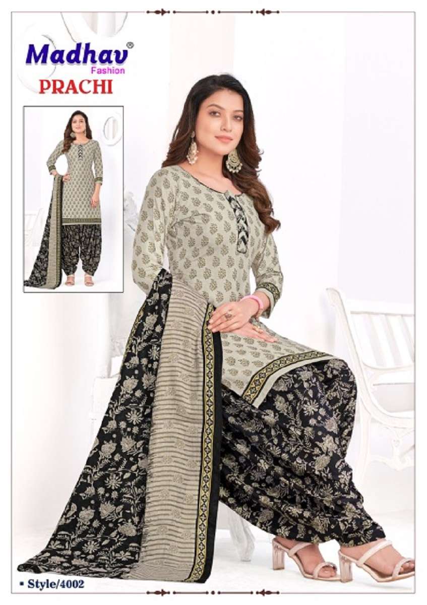  Madhav Prachi Vol-4 -Dress Material -Wholesale Catalog