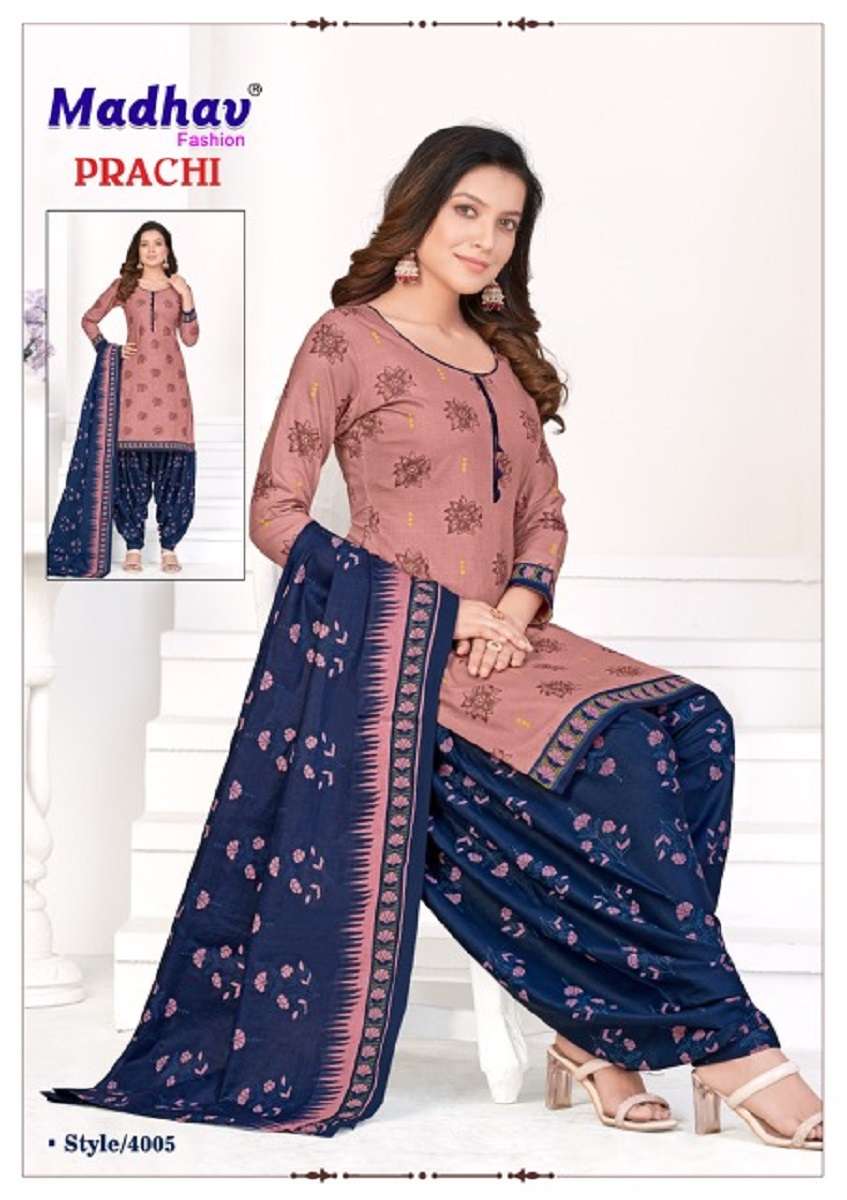  Madhav Prachi Vol-4 -Dress Material -Wholesale Catalog