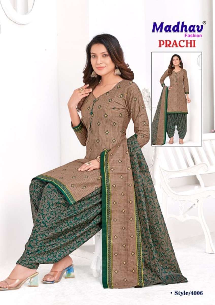  Madhav Prachi Vol-4 -Dress Material -Wholesale Catalog