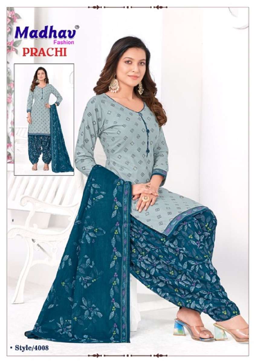  Madhav Prachi Vol-4 -Dress Material -Wholesale Catalog