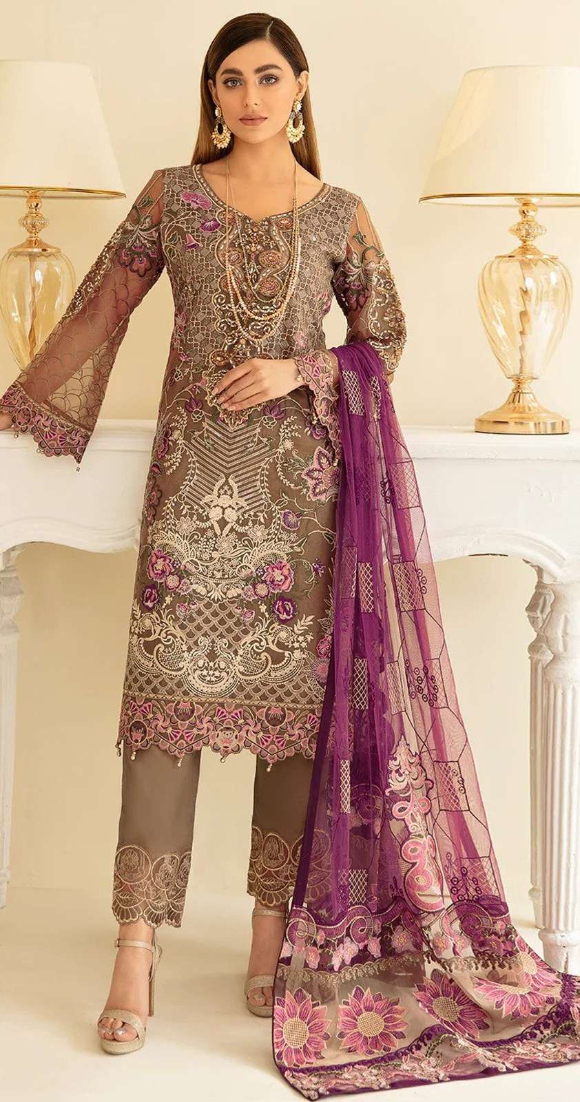 Mahnur Emaan Adeel Premium Collection Vol 15 Designer Pakistani Salwar Suits Wholesale catalog