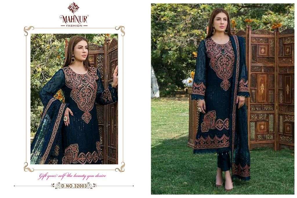 MAHNUR VOL-32 Salwar Kameez Wholesale catalog