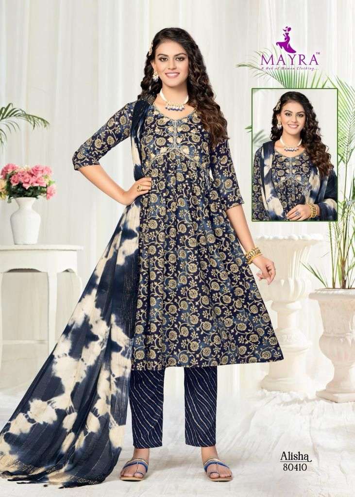MAYRA FASHION ALISHA ALIYA Cut Kurti Wholesale catalog