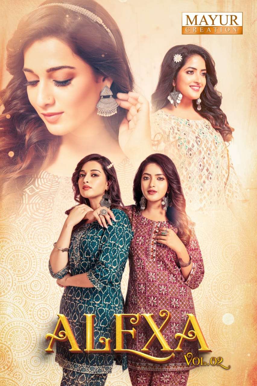  Mayur Alexa Vol-2 - Co-Ord Sets- Wholesale Catalog