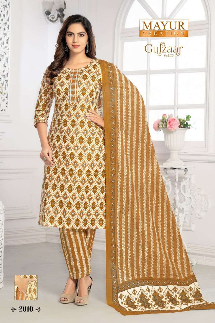 Mayur Gulzaar Vol-2 -Dress Material -Wholesale Catalog