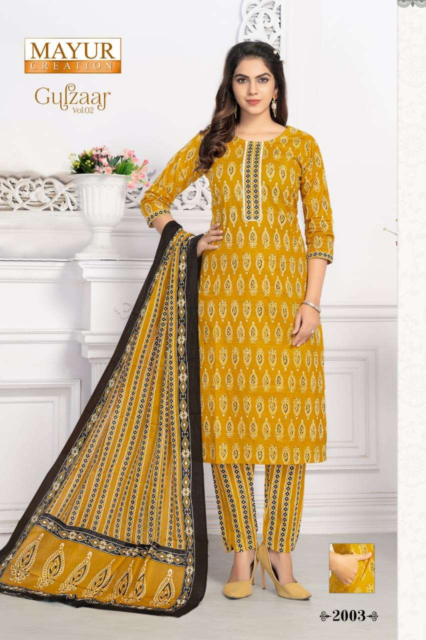 	Mayur Gulzaar Vol-2 – Kurti Pant With Dupatta - Wholesale Catalog