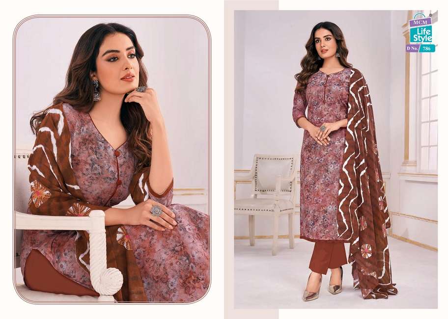 MCM Classic Lawn Vol-1 -Kurti Pant With Dupatta -Wholesale Catalog