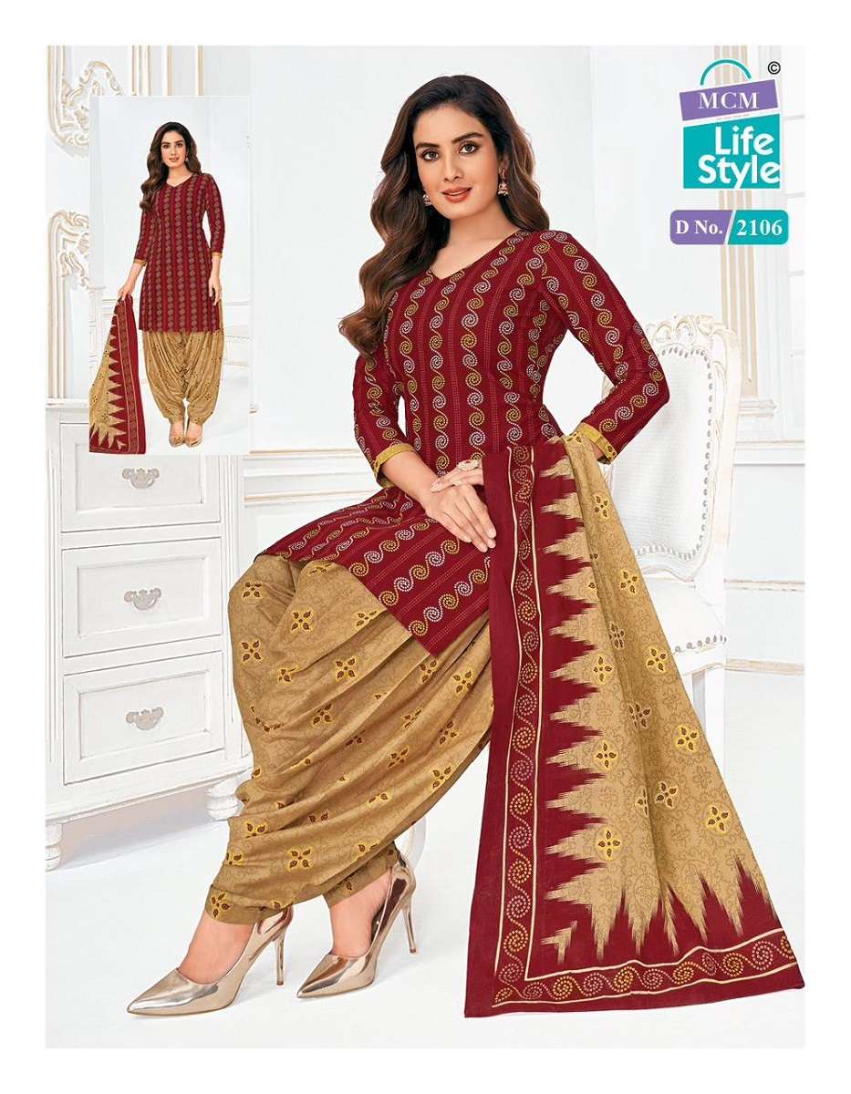 MCM Lifestyle Priya Vol-21 -Dress Material -Wholesale Catalog