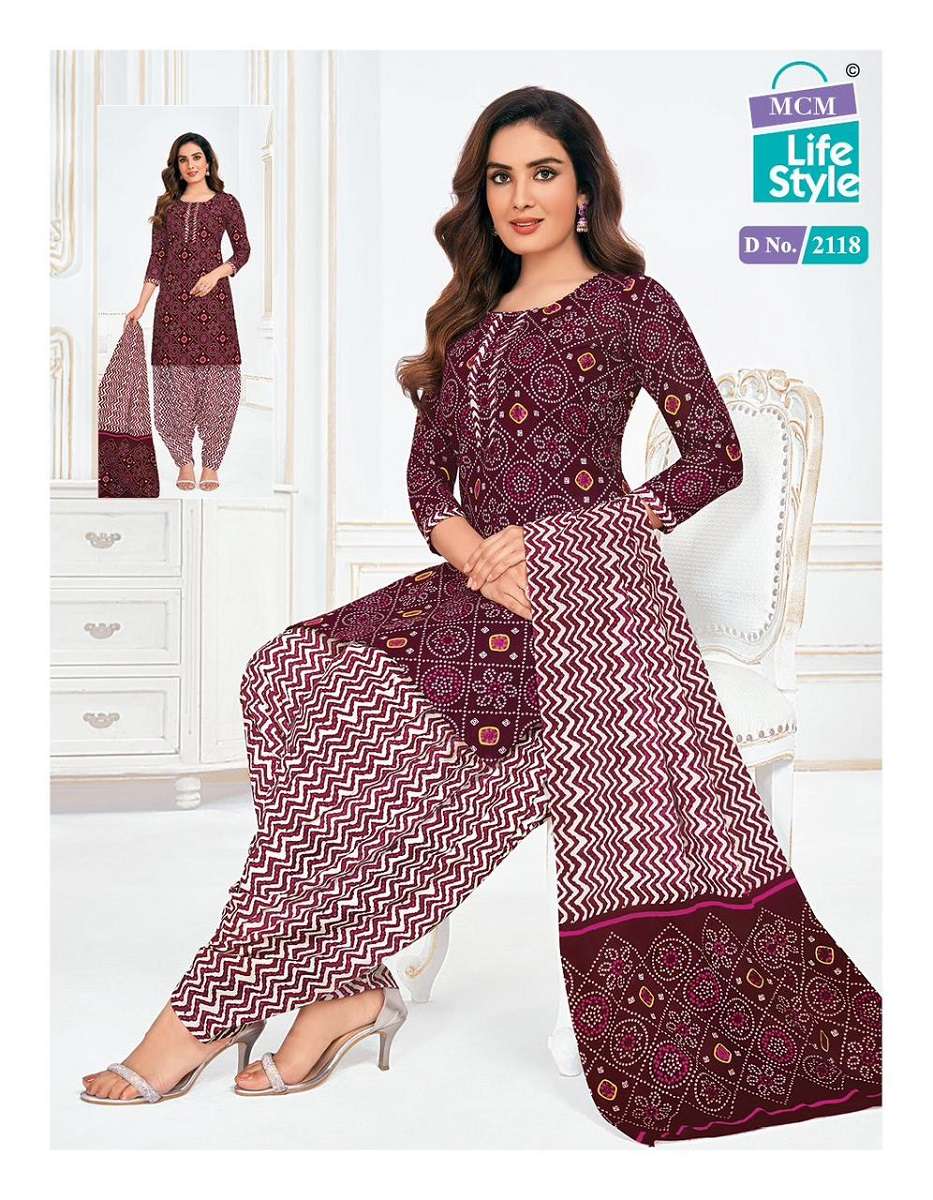 MCM Lifestyle Priya Vol-21 -Dress Material -Wholesale Catalog