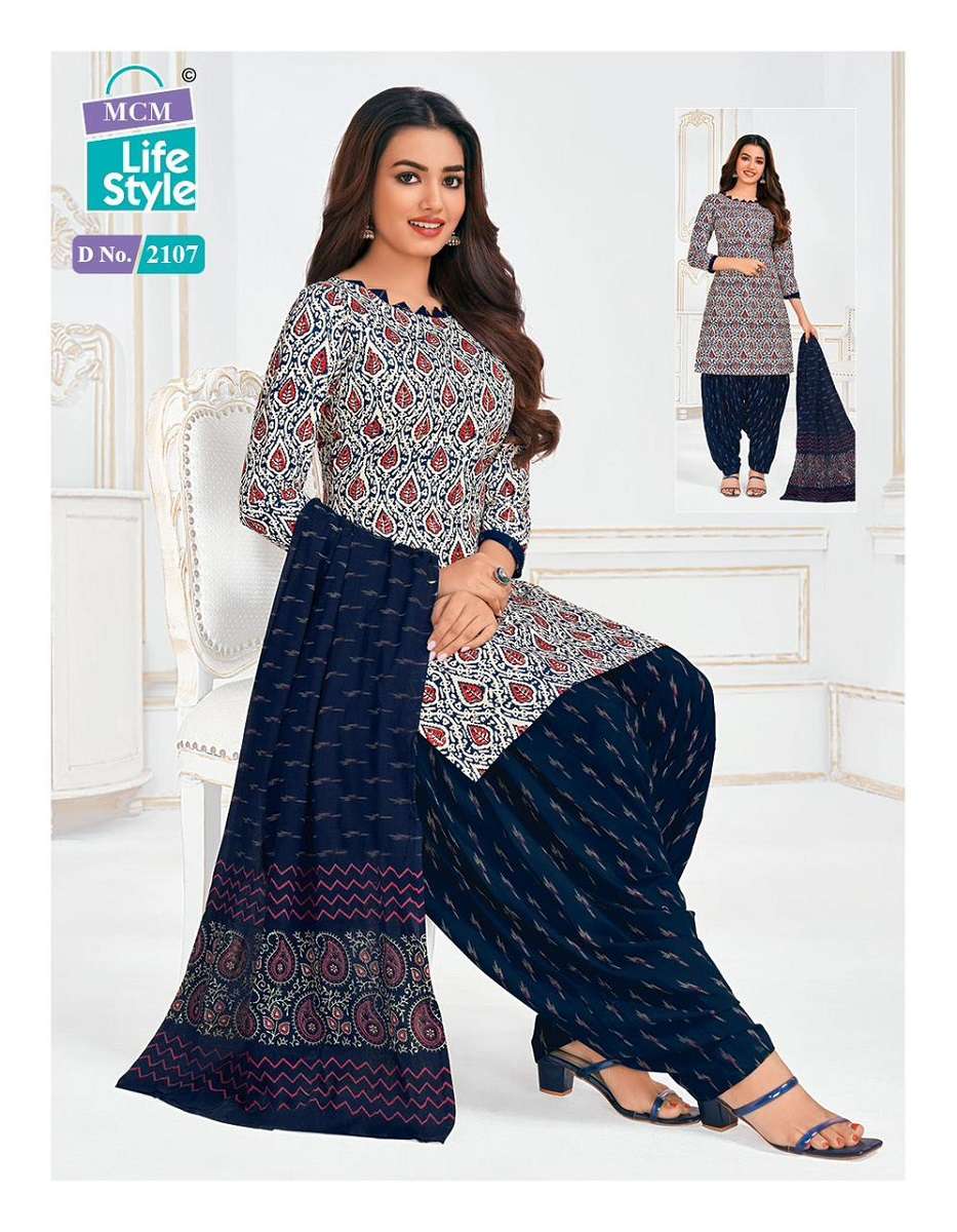 MCM Lifestyle Priya Vol-21 -Dress Material -Wholesale Catalog