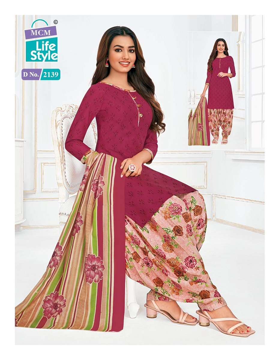 MCM Lifestyle Priya Vol-21 -Dress Material -Wholesale Catalog