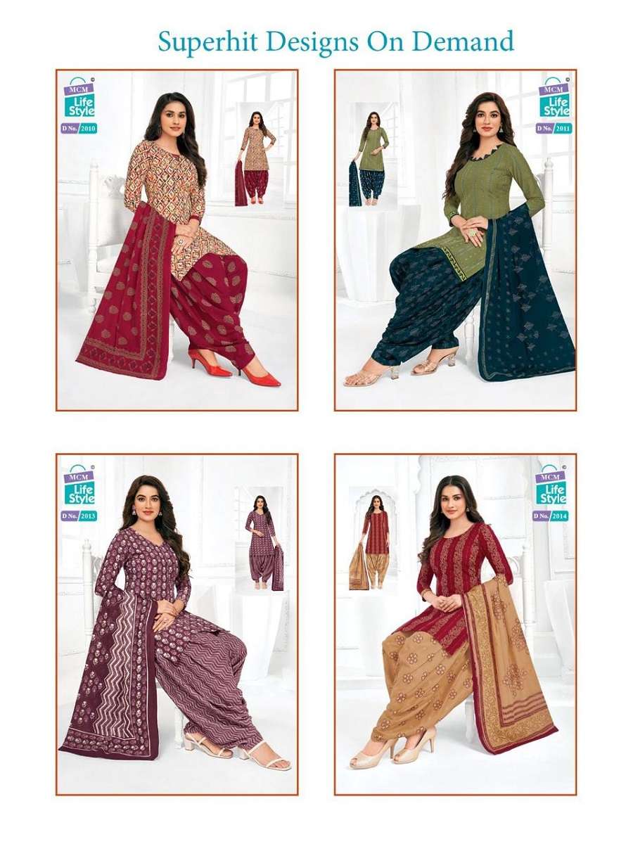 MCM Lifestyle Priya Vol-21 -Dress Material -Wholesale Catalog