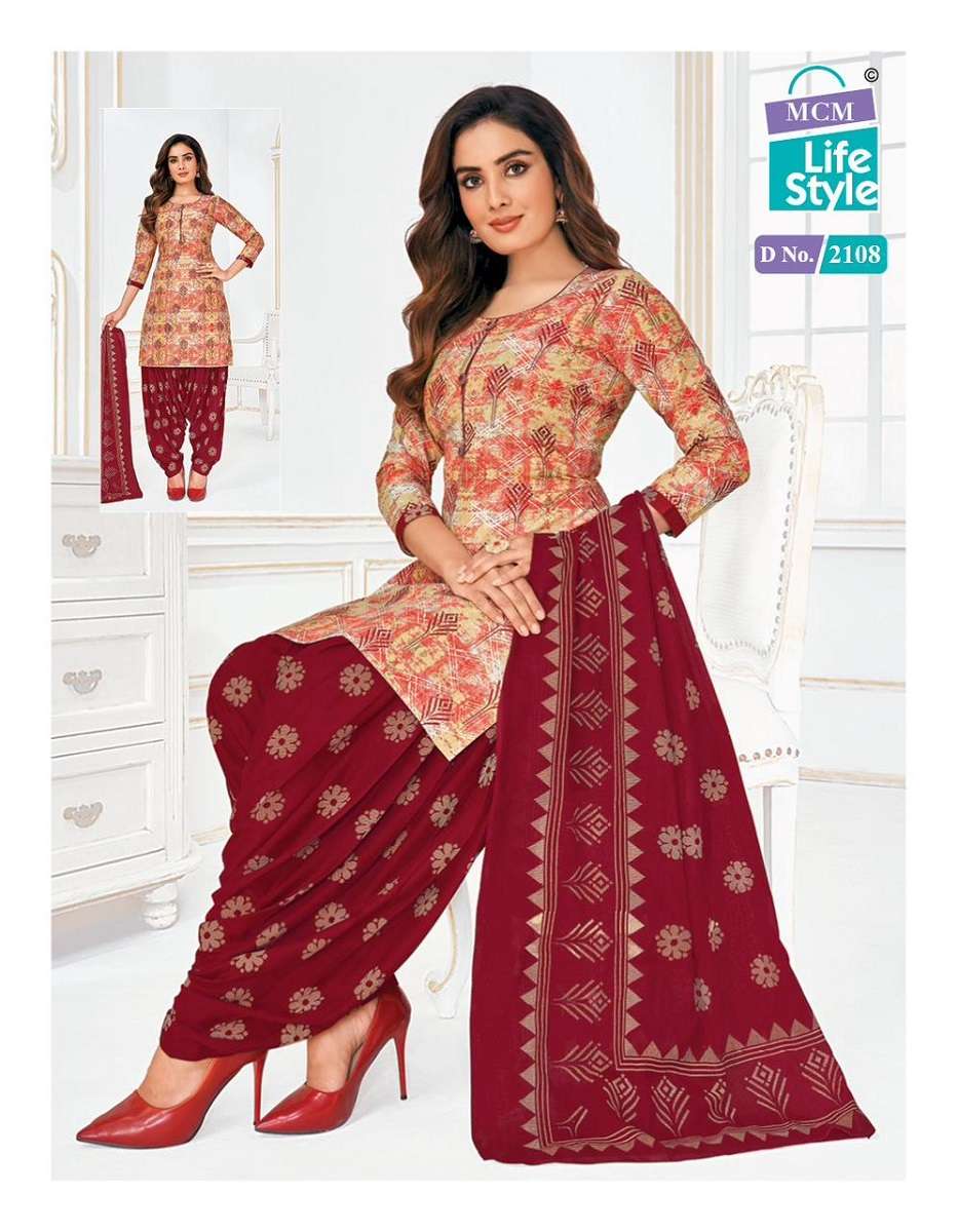 MCM Lifestyle Priya Vol-21 -Dress Material -Wholesale Catalog