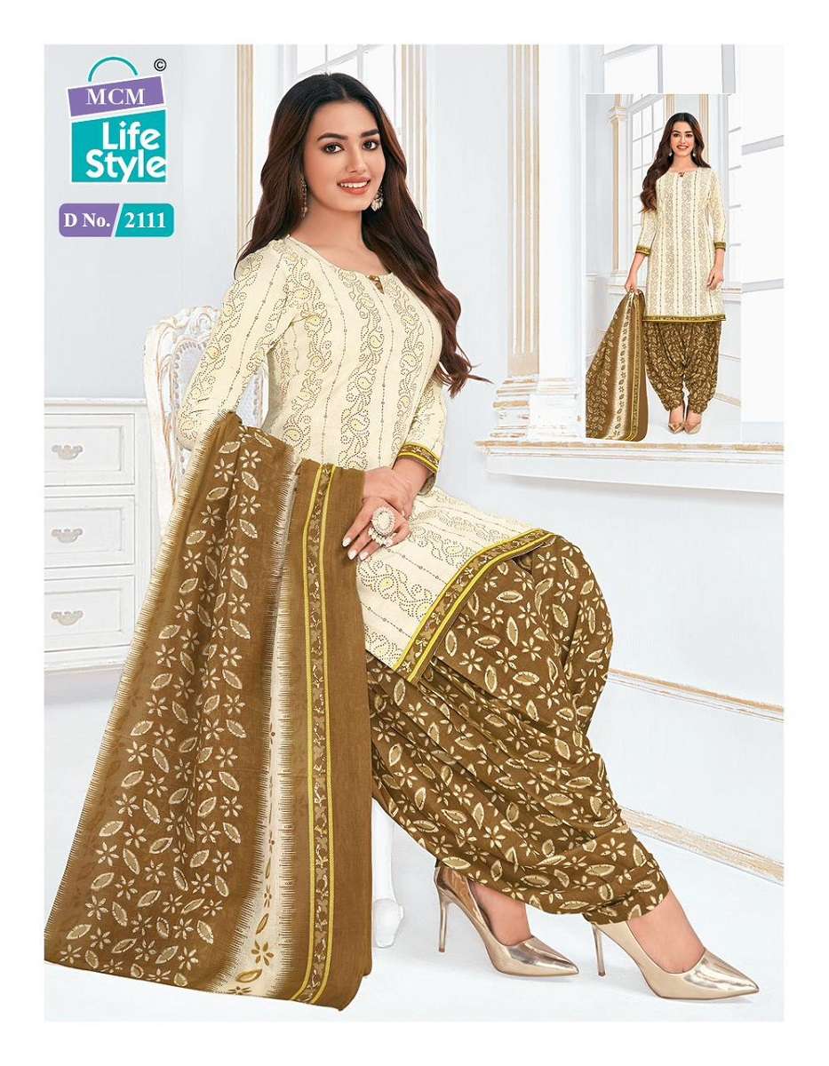 MCM Lifestyle Priya Vol-21 -Dress Material -Wholesale Catalog