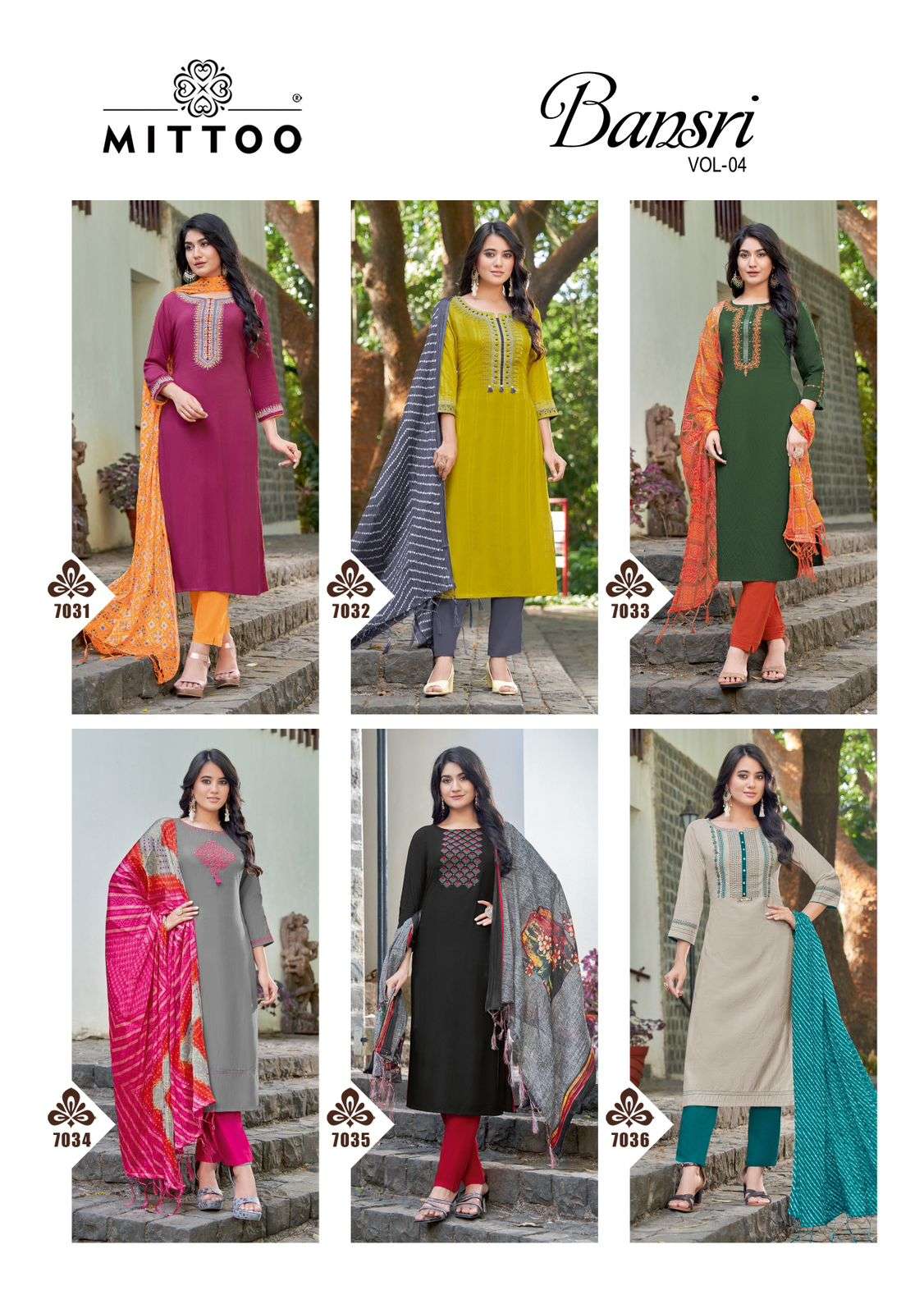 MITTOO Bansari Vol 4 Kurti Wholesale catalog