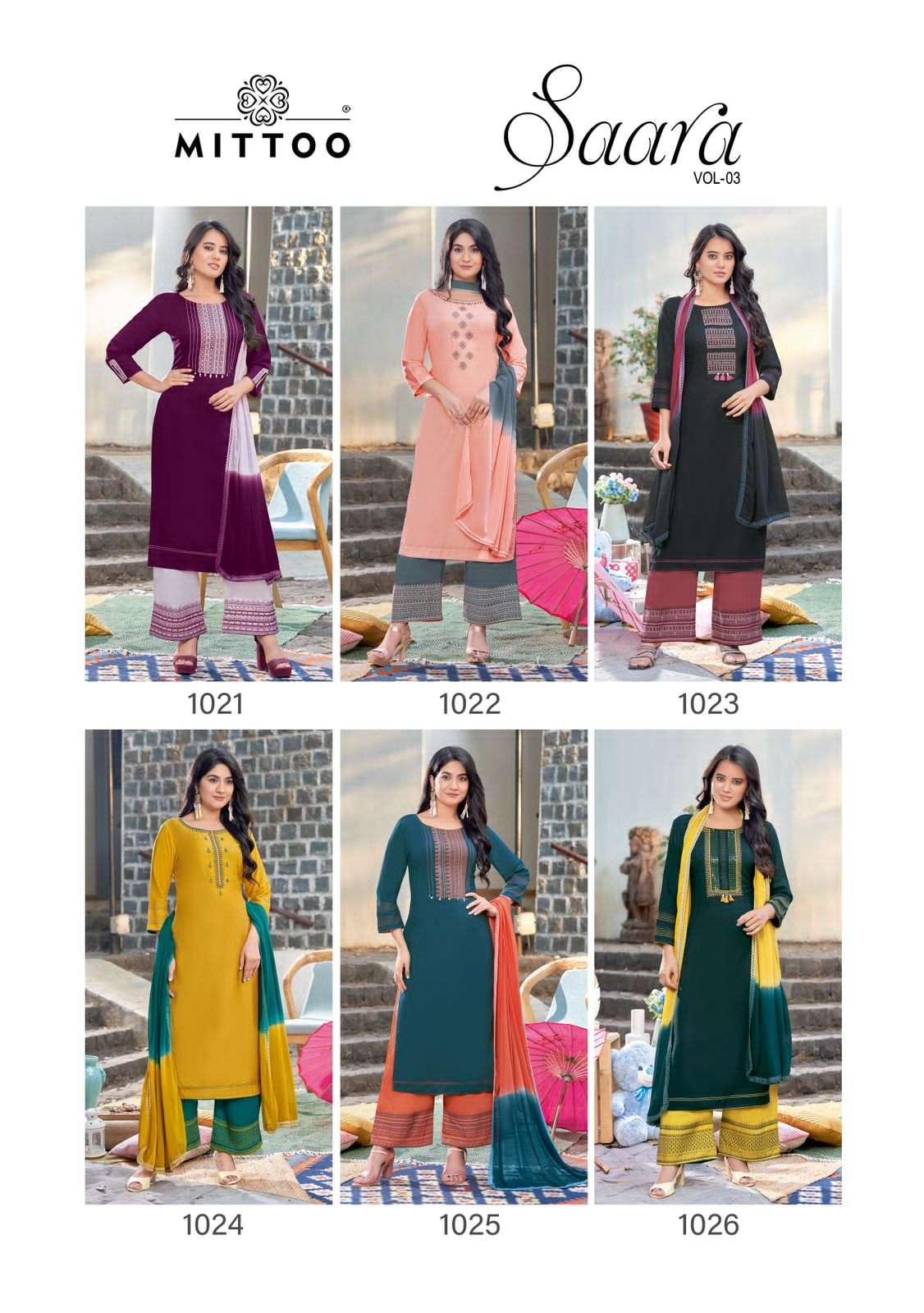 MITTOO SAARA VOL 3 Kurti Wholesale catalog