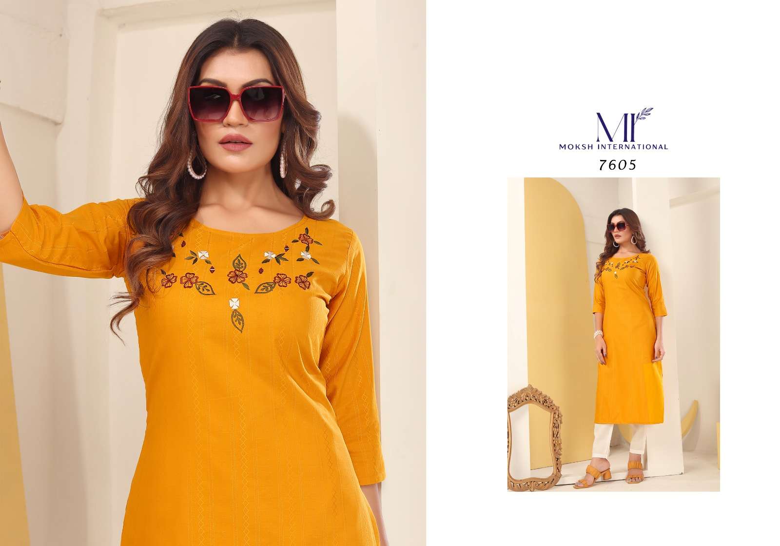Moksh International Diva Vol-1 Kurti Wholesale catalog