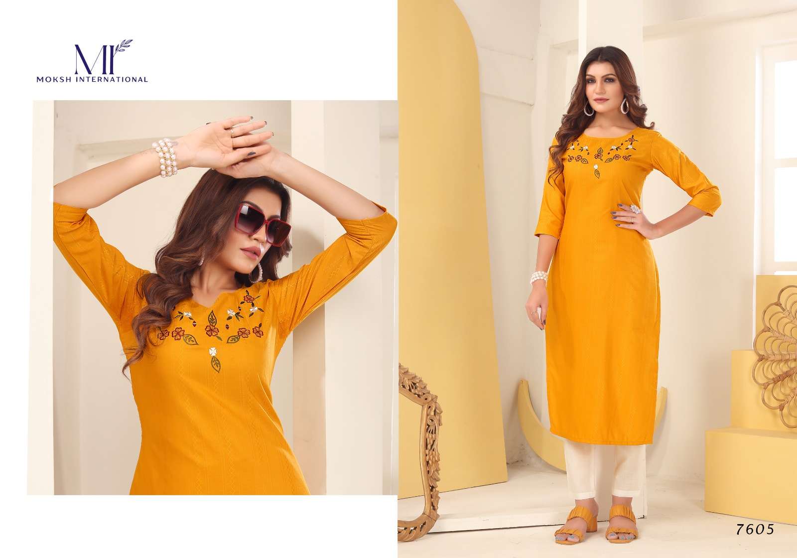 Moksh International Diva Vol-1 Kurti Wholesale catalog