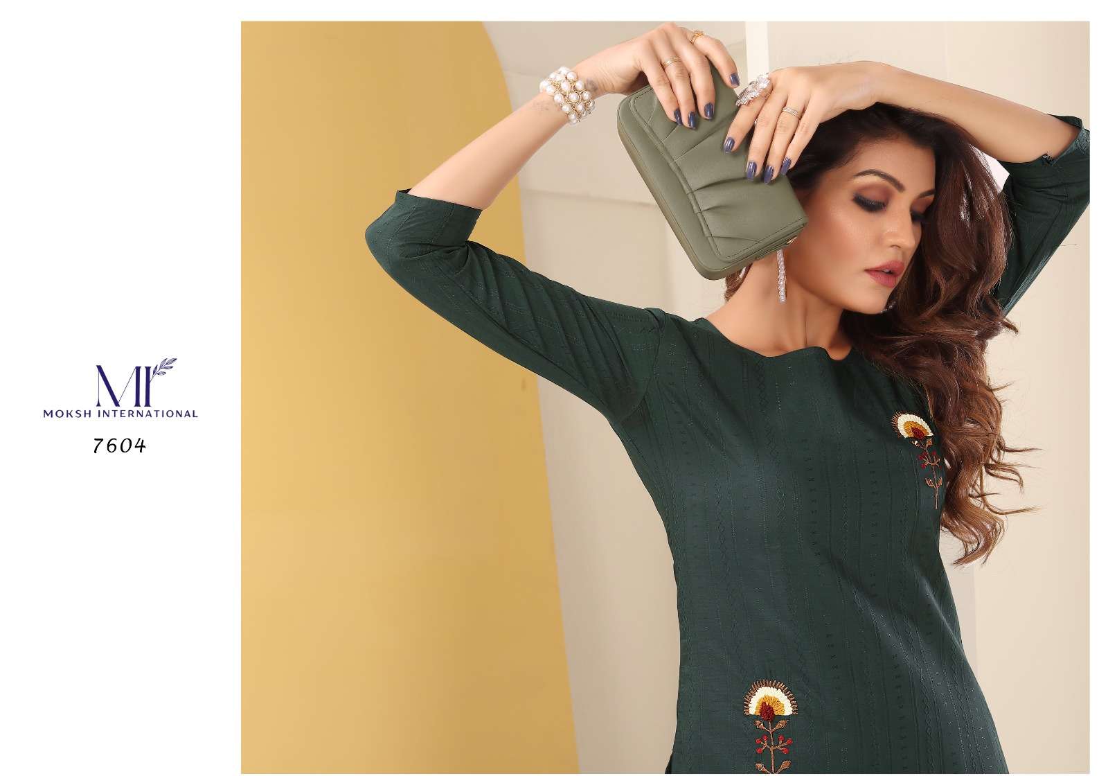 Moksh International Diva Vol-1 Kurti Wholesale catalog
