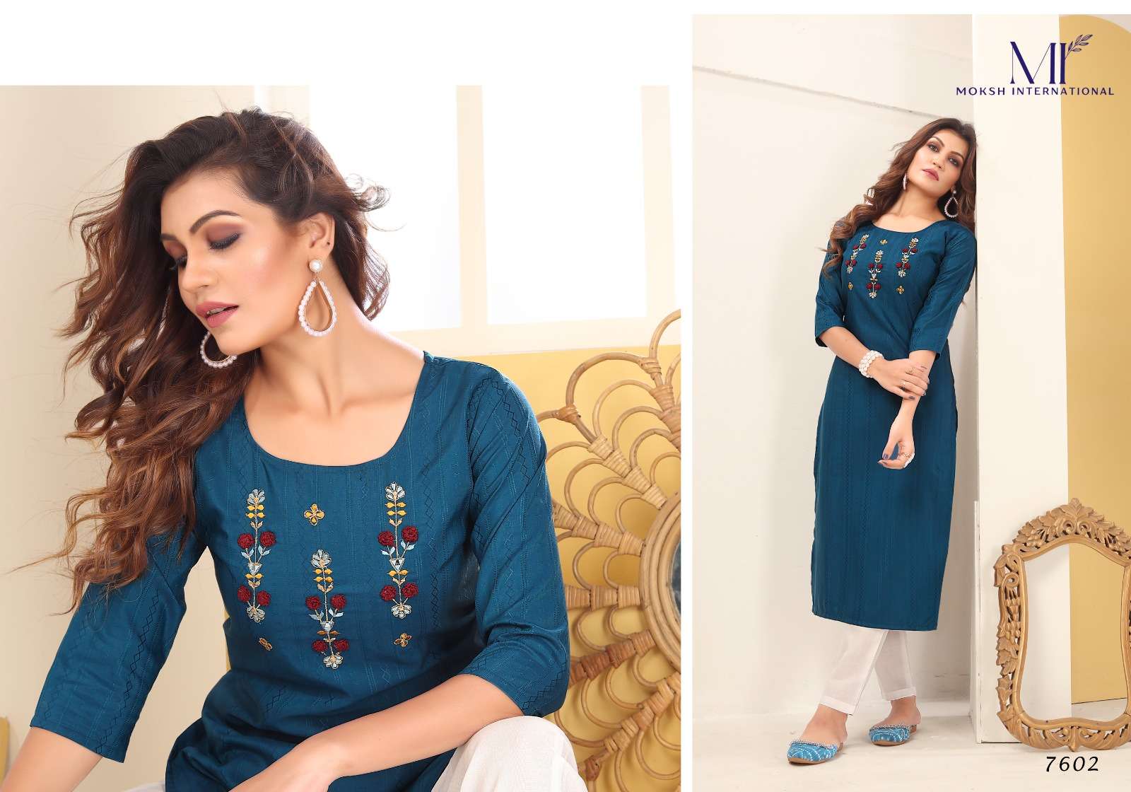 Moksh International Diva Vol-1 Kurti Wholesale catalog