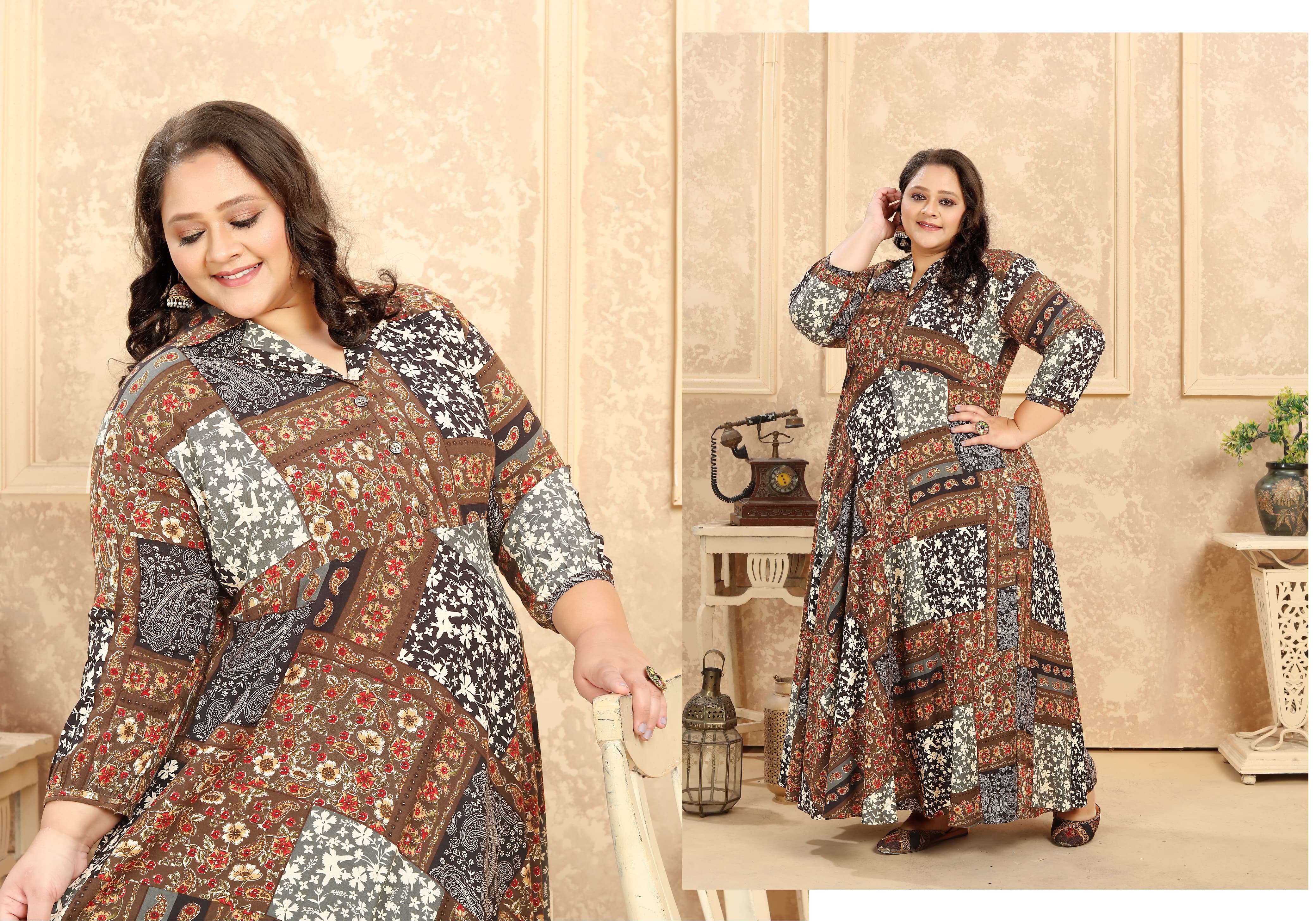 Moksh International Plus Size Vol- 2 Kurti Wholesale catalog