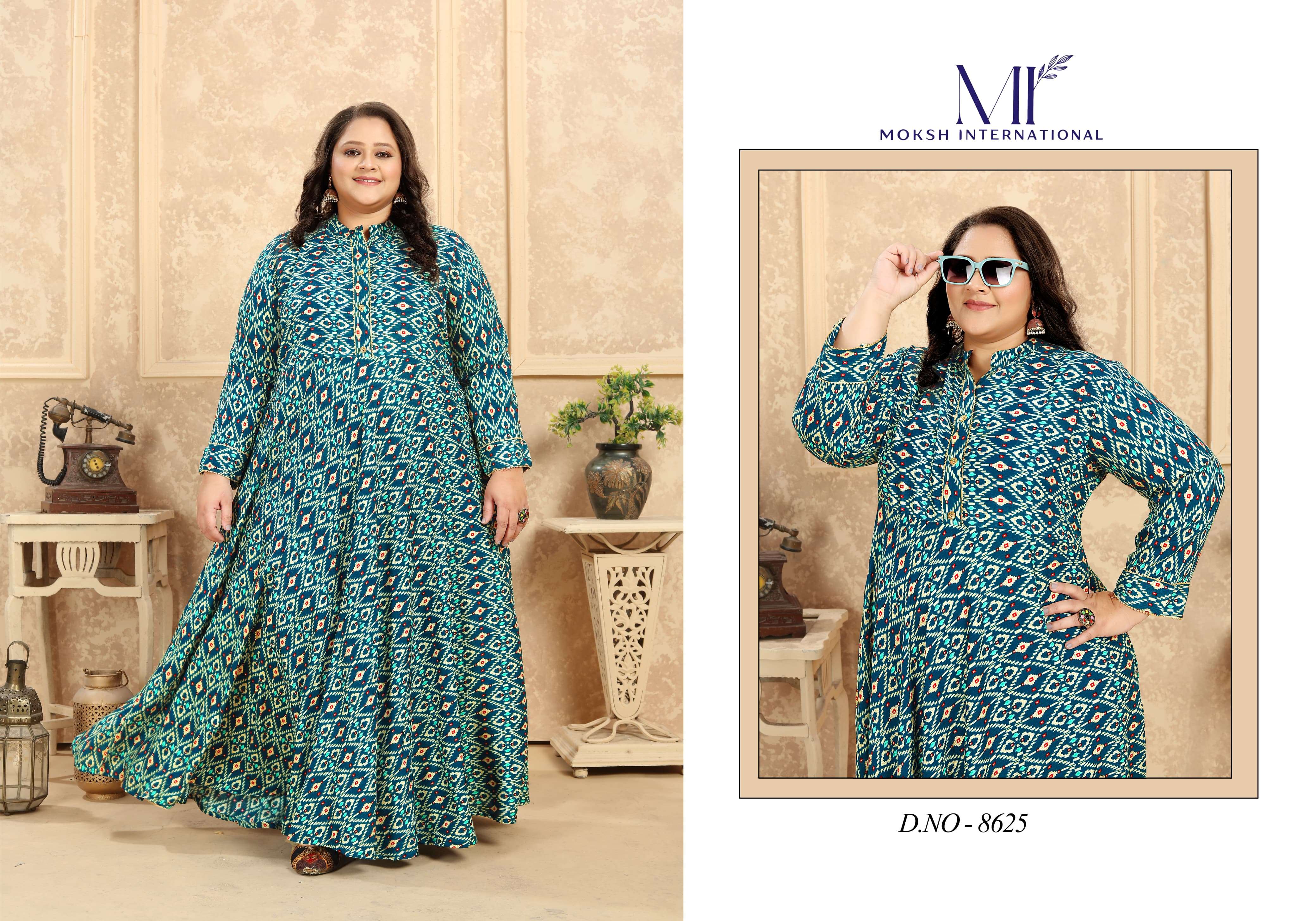 Moksh International Plus Size Vol- 2 Kurti Wholesale catalog