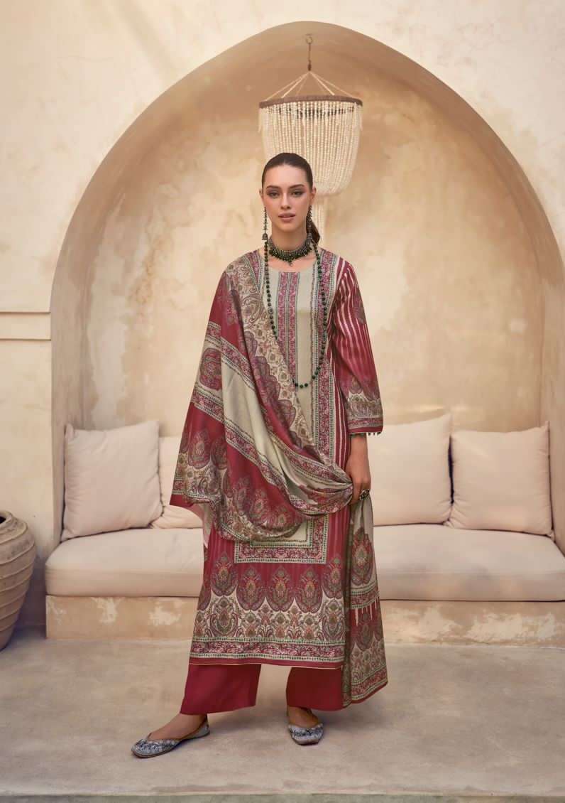 Mumtaz Gulzar Viscose Pashmina Salwar Suits Wholesale catalog
